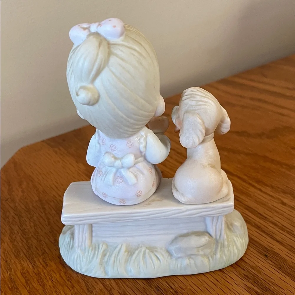 Precious Moments Figurine Loving is Sharing